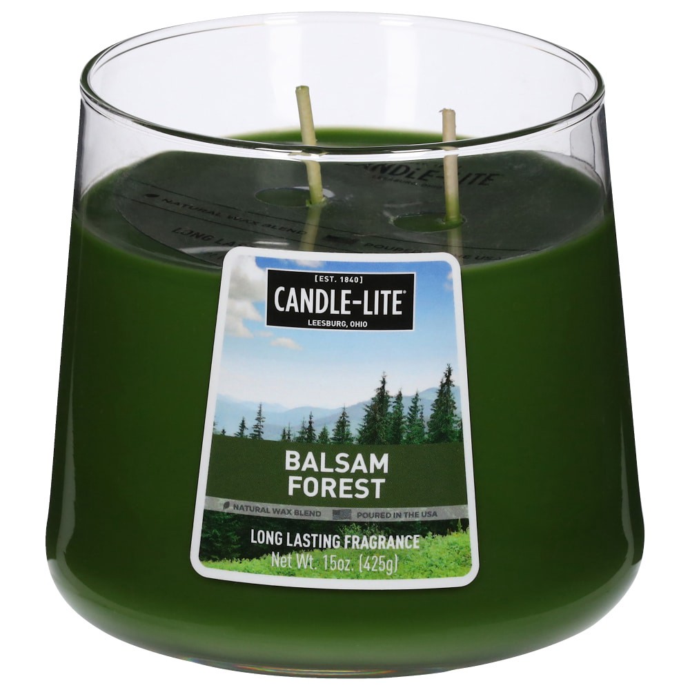 slide 2 of 4, Candle-Lite Balsam Forest Candle 1 ea, 1 ct