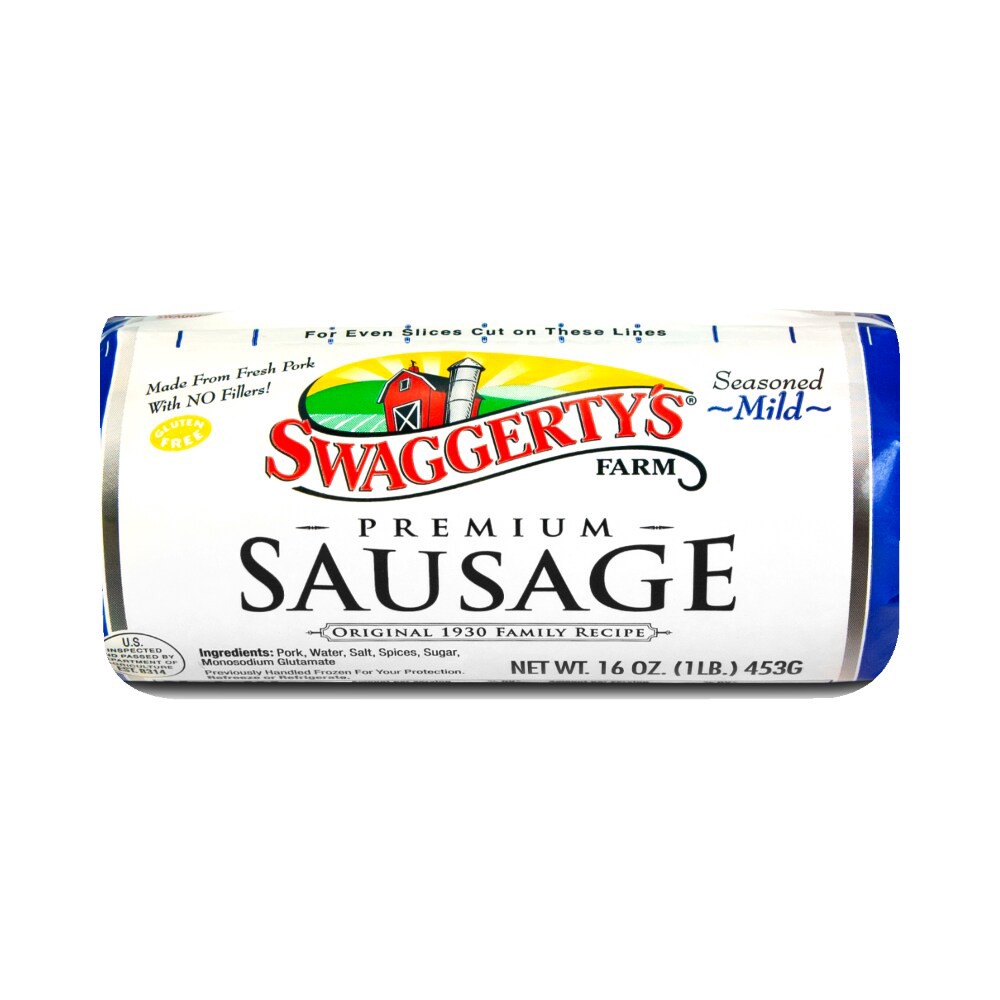 slide 3 of 6, Swaggerty's Farm Swaggerty Mild Roll Sausage, 16 oz