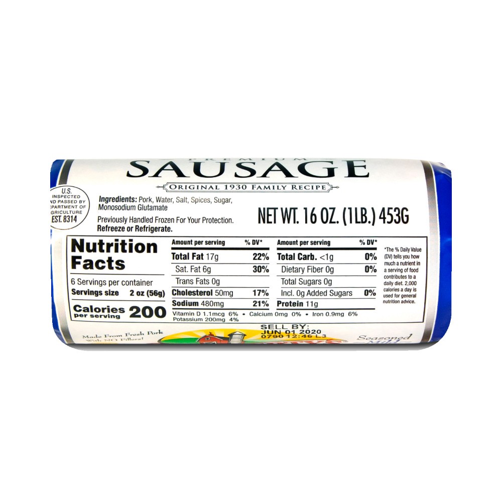 slide 6 of 6, Swaggerty's Farm Swaggerty Mild Roll Sausage, 16 oz