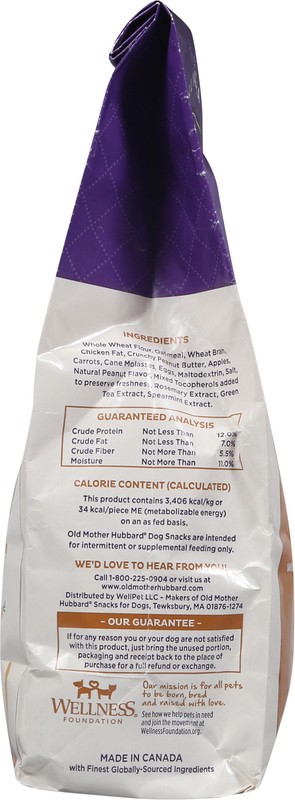 slide 3 of 4, Old Mother Hubbard P Nuttier Oven Baked Small Dog Biscuits Mini 1 lb, 1 ct