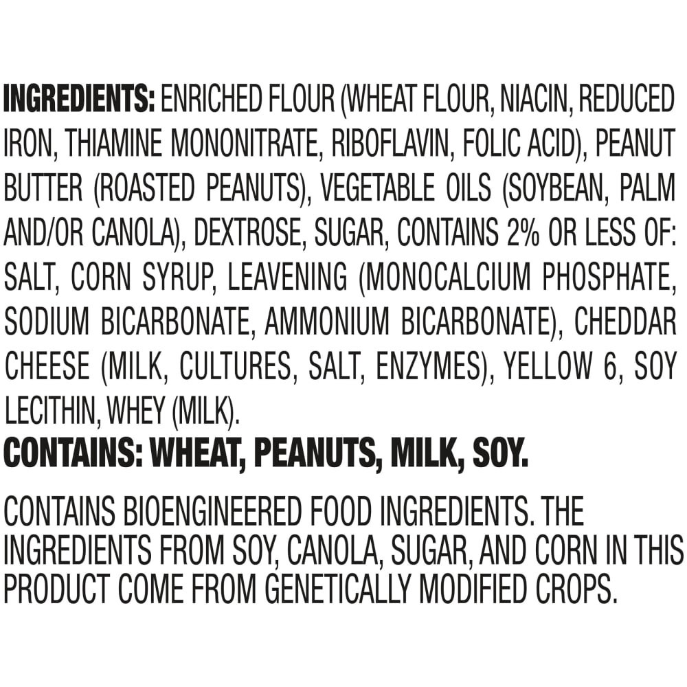 slide 5 of 6, Lance ToastChee Peanut Butter Sandwich Crackers, 15.100 oz