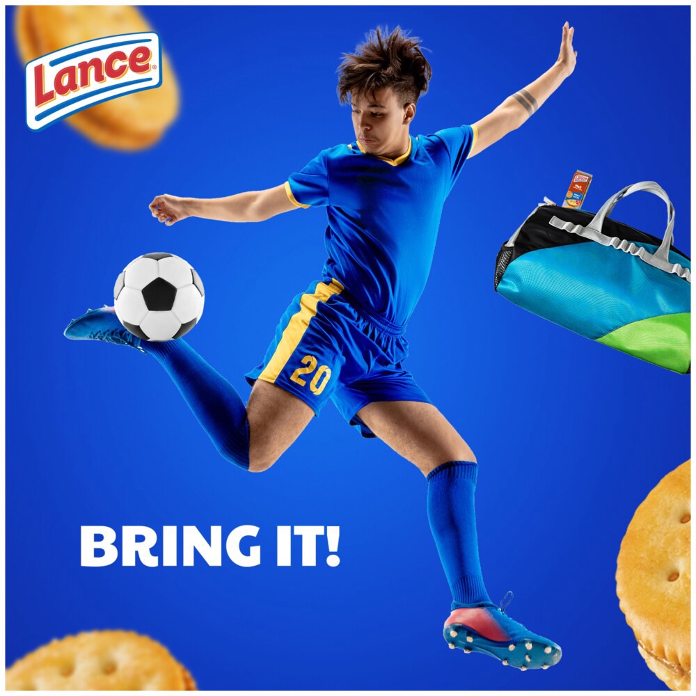 slide 5 of 6, Lance Malt with Peanut Butter Sandwich Crackers, 12.800 oz