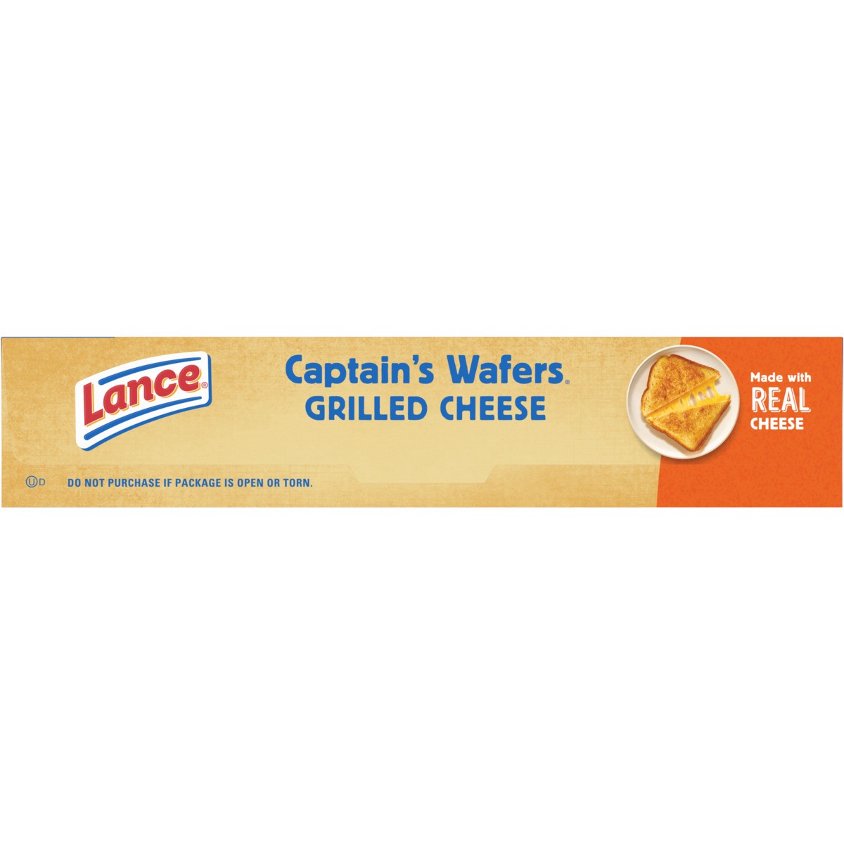 slide 10 of 12, Lance Captain's Grilled Cheese Sandwich Crackers, 13.700 oz