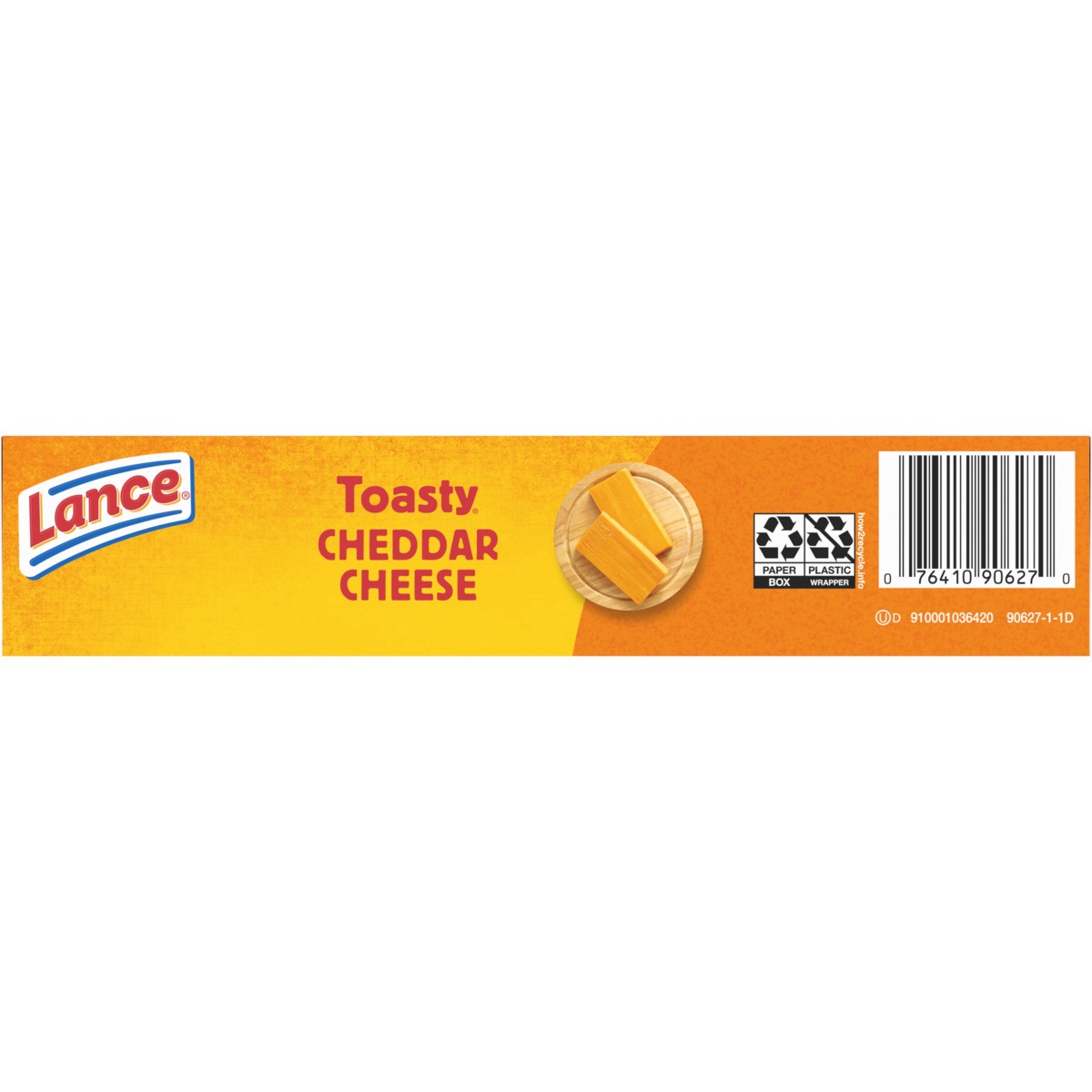 slide 8 of 12, Lance Toasty Cheddar Sandwich Crackers, 12.500 oz