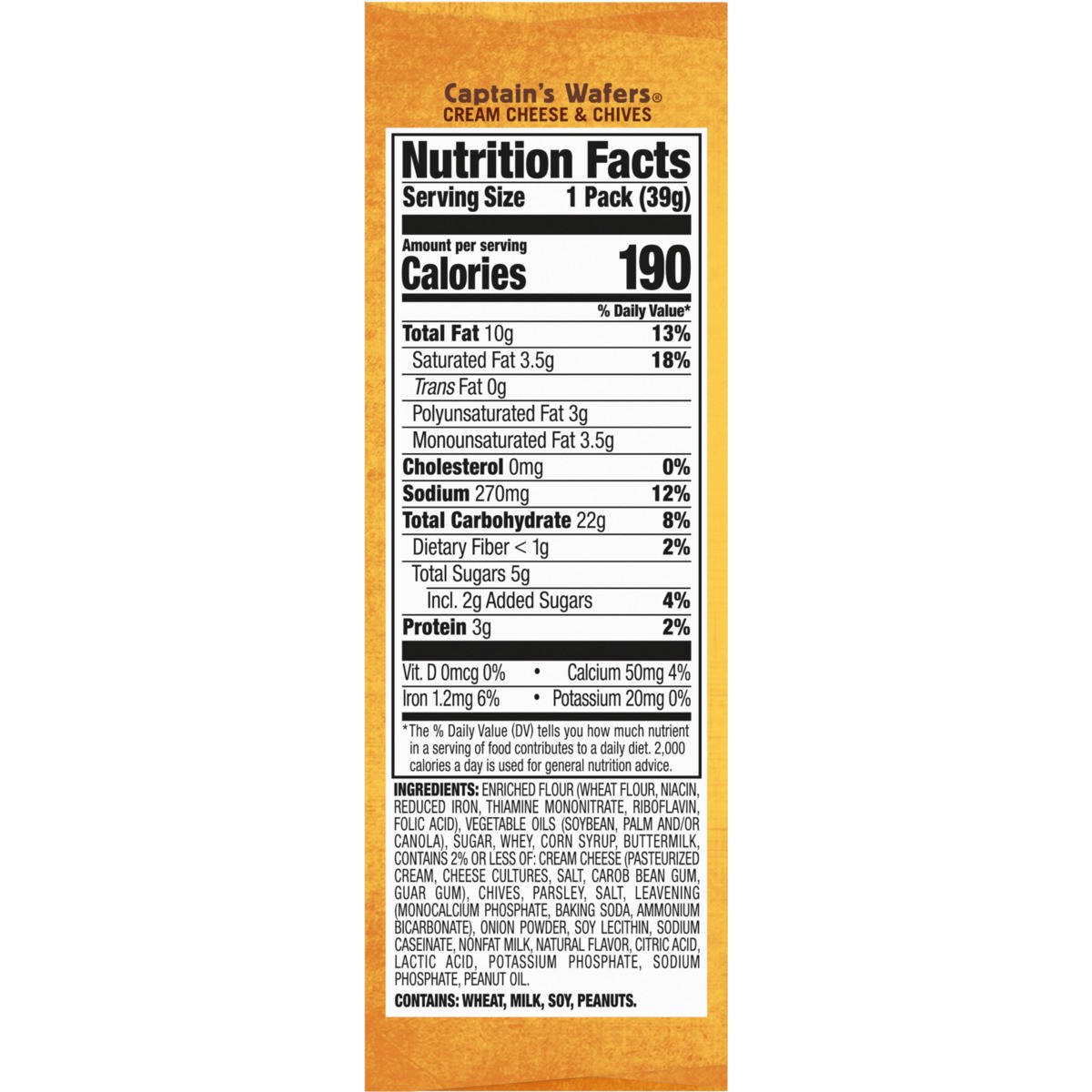 slide 2 of 11, Lance Captain's Wafers Sandwich Crackers Variety, 13.700 oz