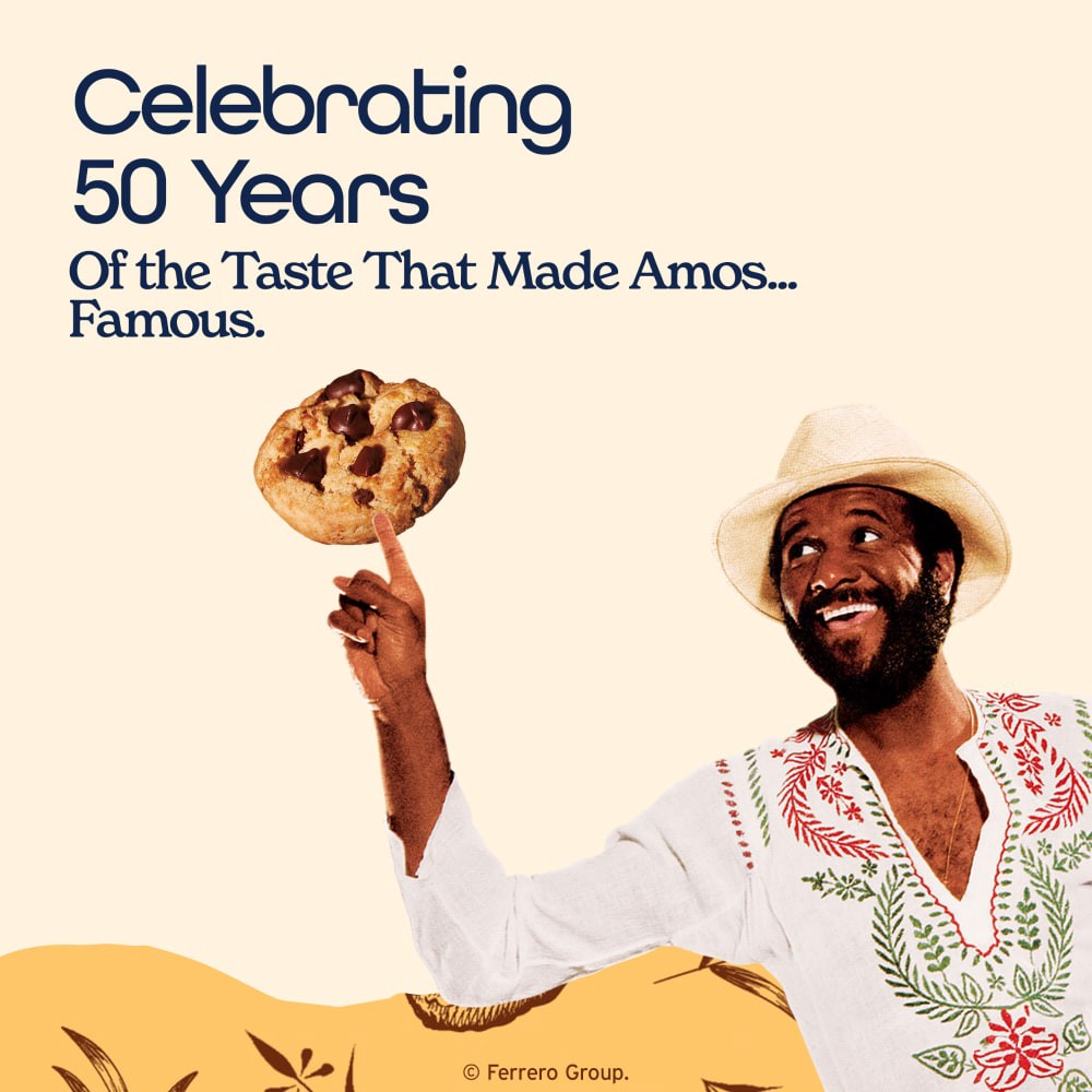 slide 2 of 5, Famous Amos Classic Bite-Size Chocolate Chip Cookies in a 12-Count Multipack, (12 oz), 12 ct