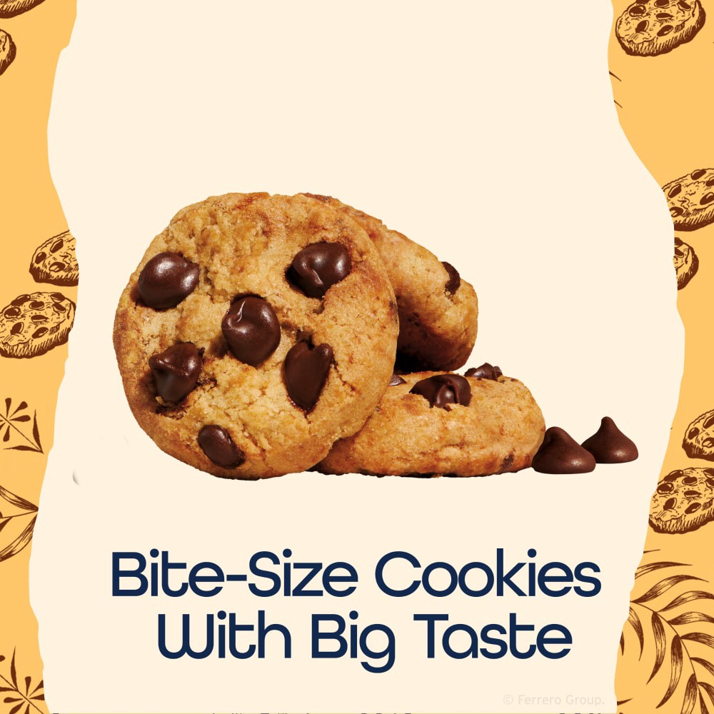 slide 4 of 5, Famous Amos Classic Bite-Size Chocolate Chip Cookies in a 12-Count Multipack, (12 oz), 12 ct