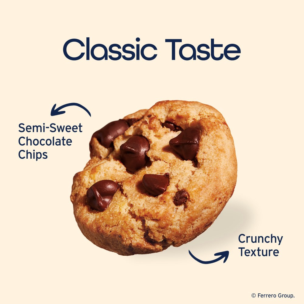 slide 6 of 6, Famous Amos Classic Bite-Size Chocolate Chip Cookies in a 12-Count Multipack, (12 oz), 12 ct