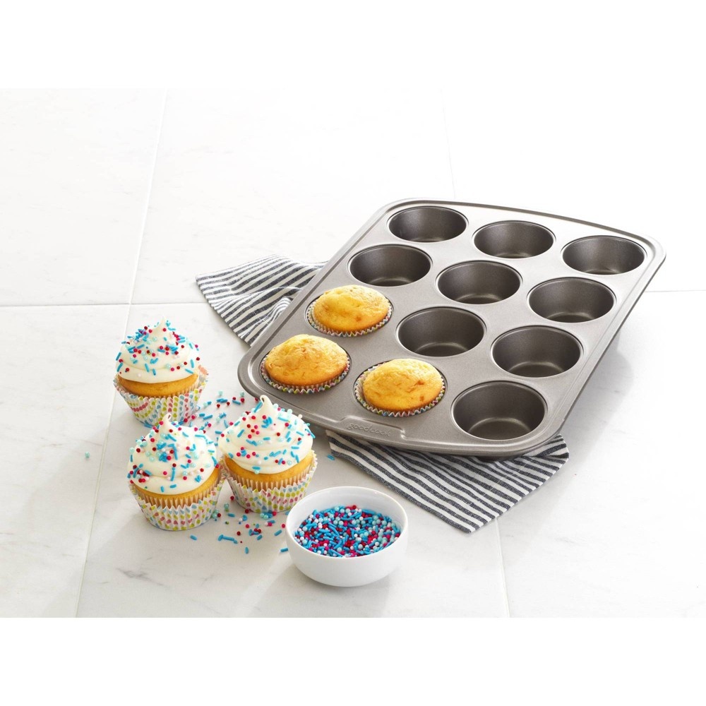 slide 2 of 4, Good Cook Nonstick Muffin Pan, 1 ct