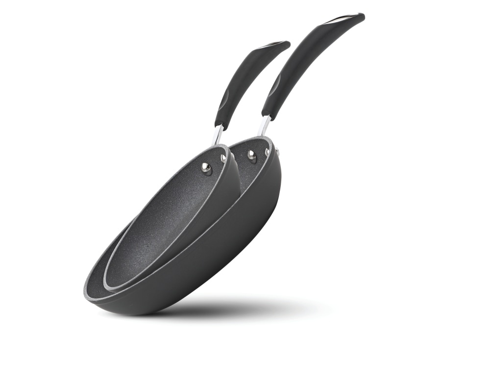 slide 1 of 1, Bialetti Impact Saute Pan Set - Black, 2 ct