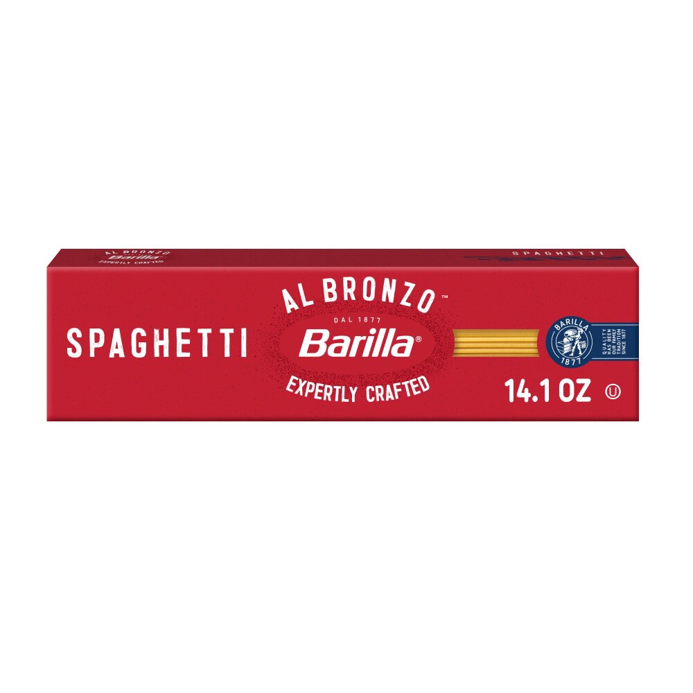 slide 2 of 6, Barilla Spaghetti Al Bronzo, 14.1 oz