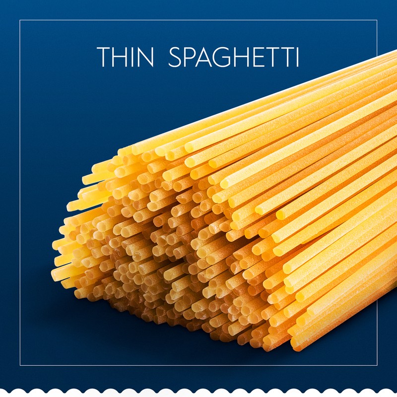 slide 4 of 5, Barilla Classic Blue Box Pasta Thin Spaghetti, 16 oz