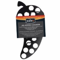 slide 1 of 1, Mr. Bar-B-Q Nonstick Jalapeno Cooker - Black, 1 ct