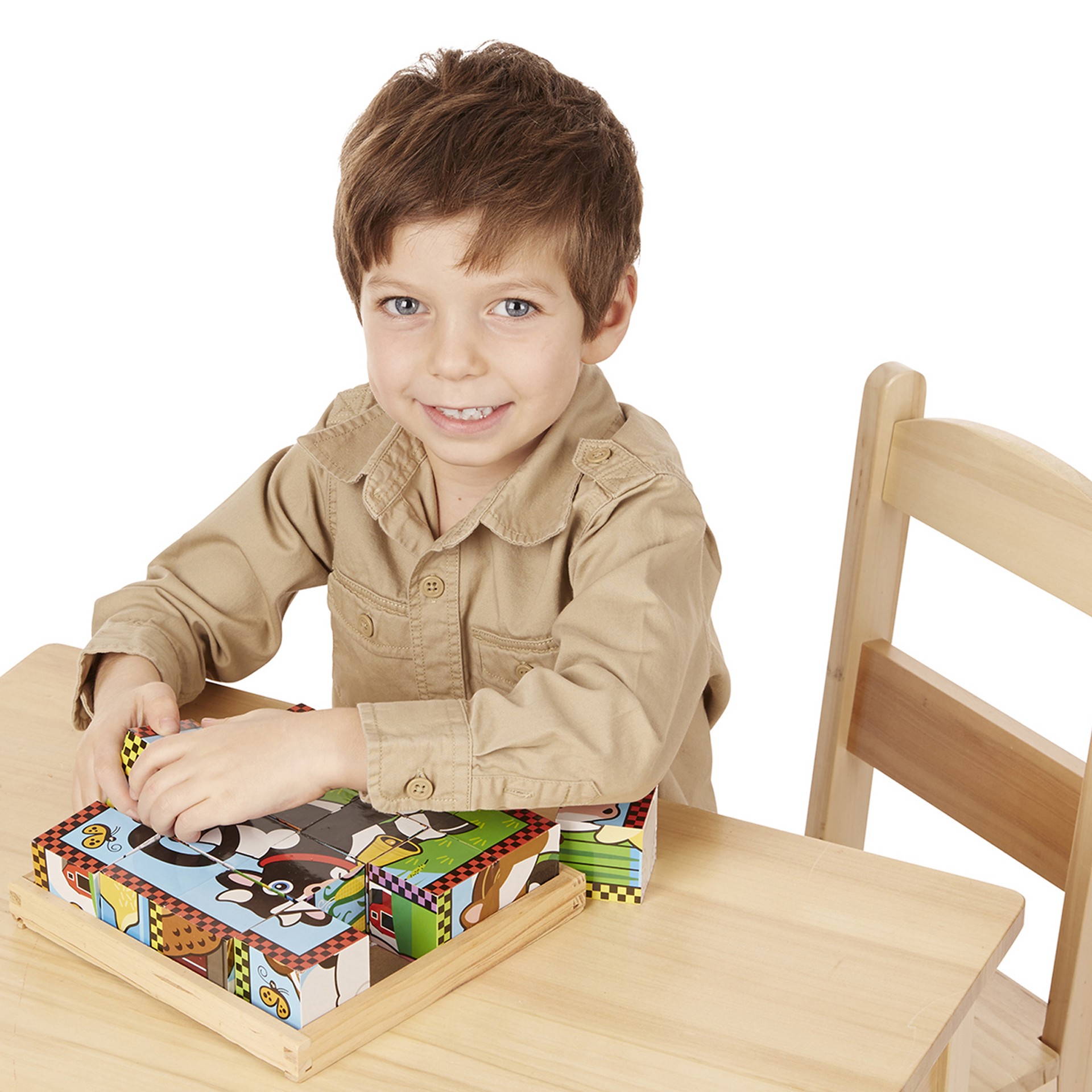 slide 5 of 5, Melissa & Doug Cube Puzzle Asst, 1 ct