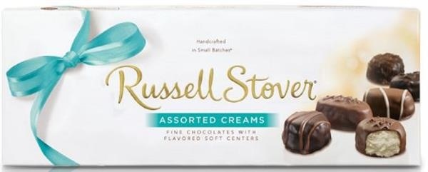 slide 1 of 1, Russell Stover Assorted Creams Chocolate Candy, 17 ct