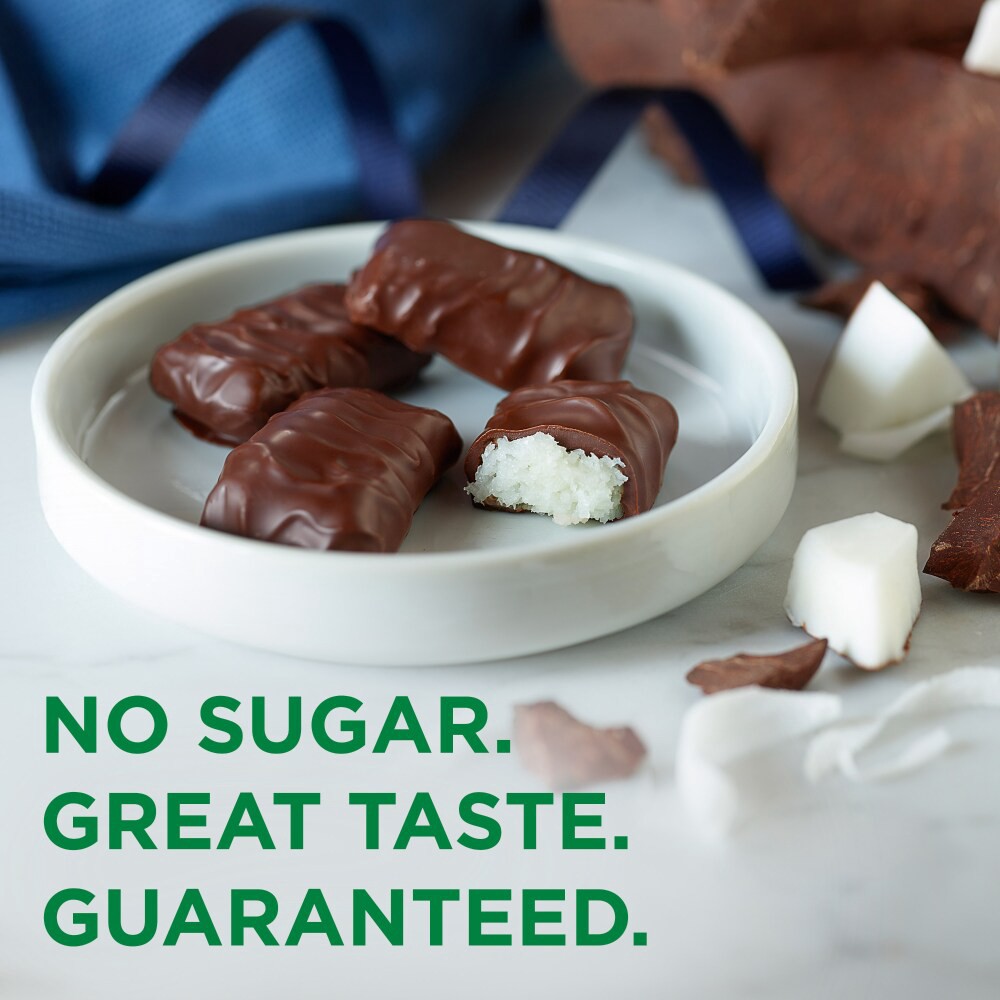 slide 6 of 6, RUSSELL STOVER Sugar Free Coconut in Chocolate Candy, 2 oz. bag, 4 ct