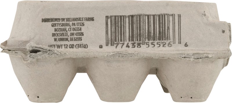 slide 4 of 5, Hillandale Farms Nearby Large White Eggs, 6 ct