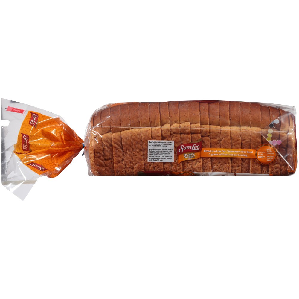 slide 5 of 5, Sara Lee Honey Wheat Bread, 20 oz