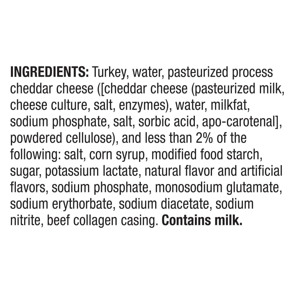 slide 4 of 6, Johnsonville Turkey Cheddar Smoked Sausage, 6 Count, 13.5 oz, 13.5 oz