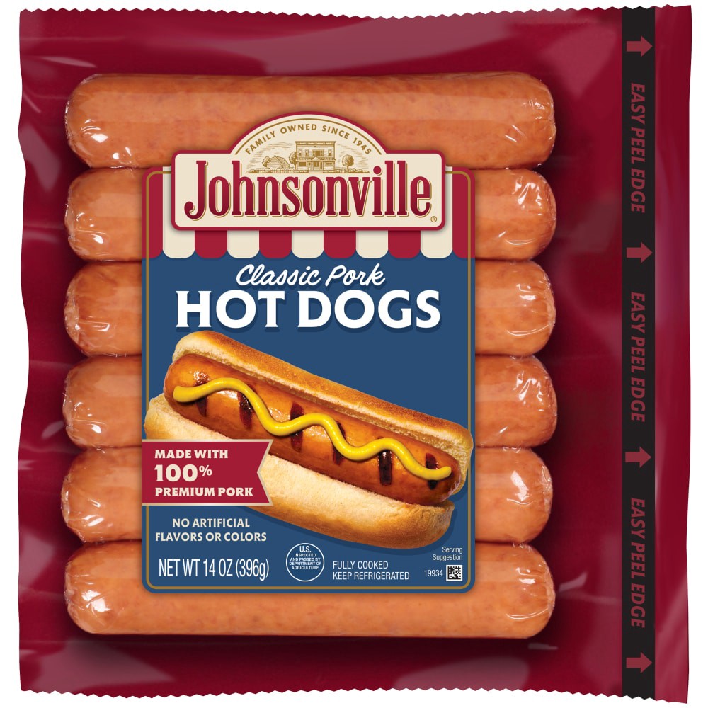 slide 2 of 2, Johnsonville Beef & Cheddar Rte Link, 14 oz