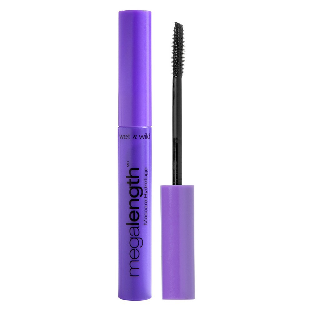 slide 4 of 4, wet n wild Mascara Mega Length Black, 23 fl oz
