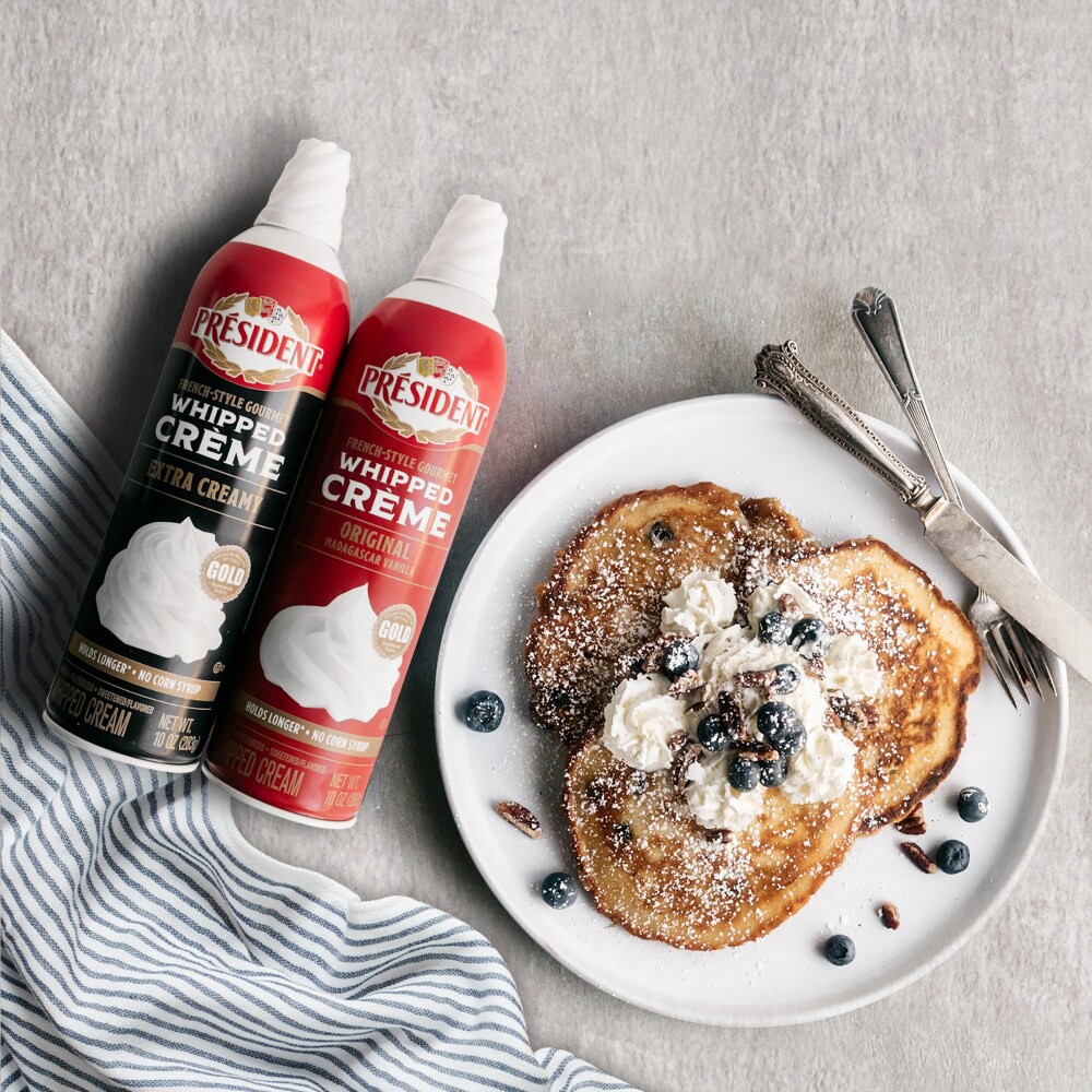slide 3 of 5, Président Whipped Cream with Madagascar Vanilla, 10 oz, 10 oz