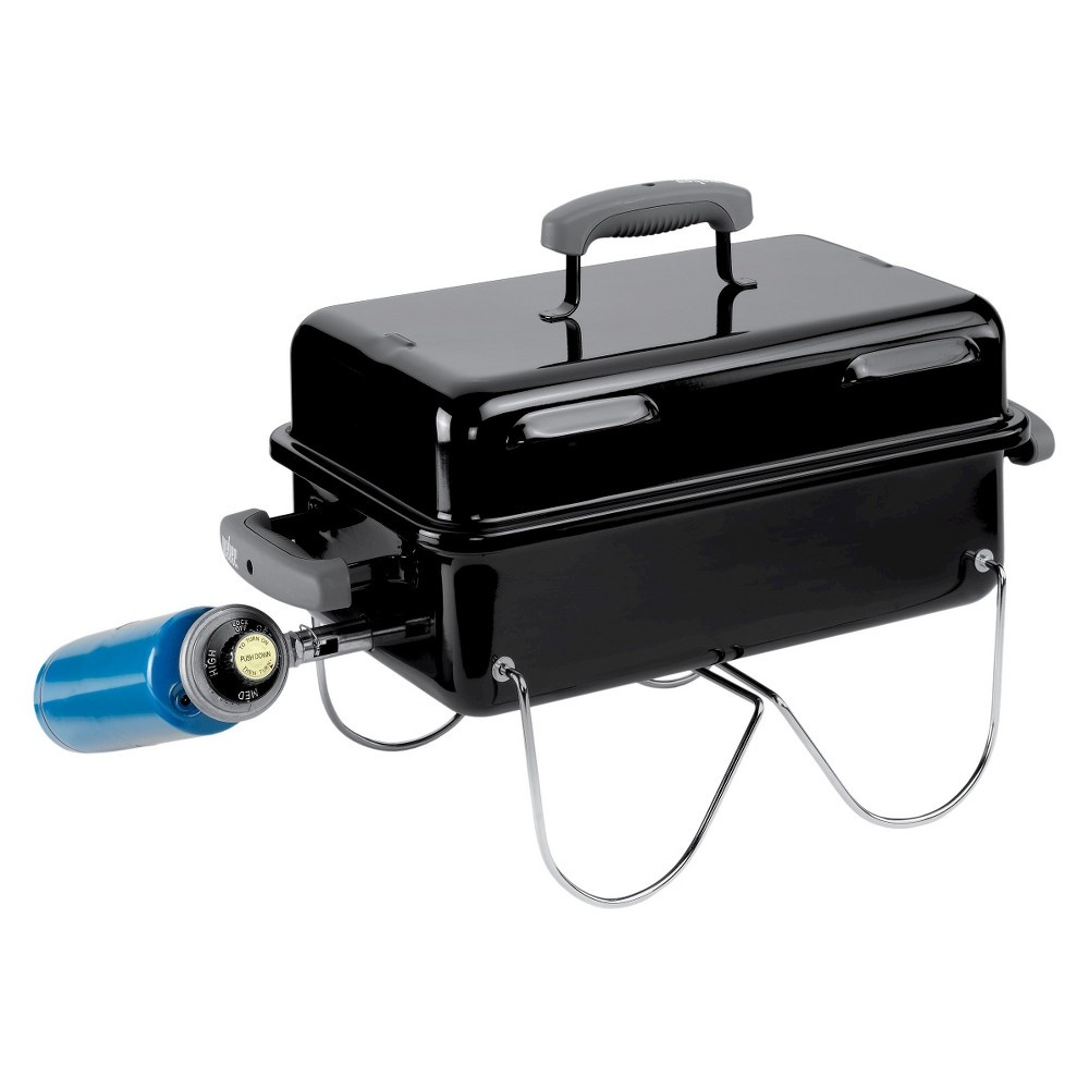 slide 4 of 4, Weber 1141001 Go-Anywhere Portable Gas Grill - Black, 1 ct