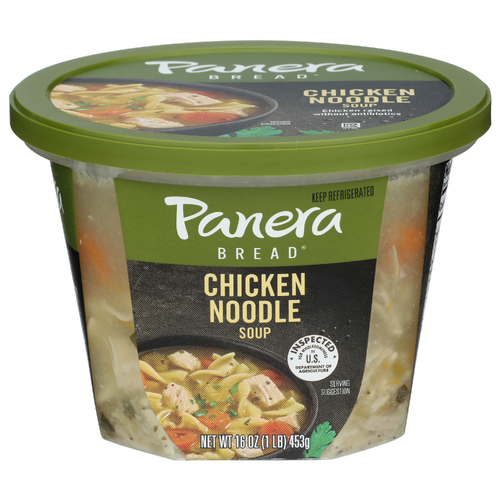 slide 1 of 1, Panera Bread Chicken Noodle Soup, 16 oz