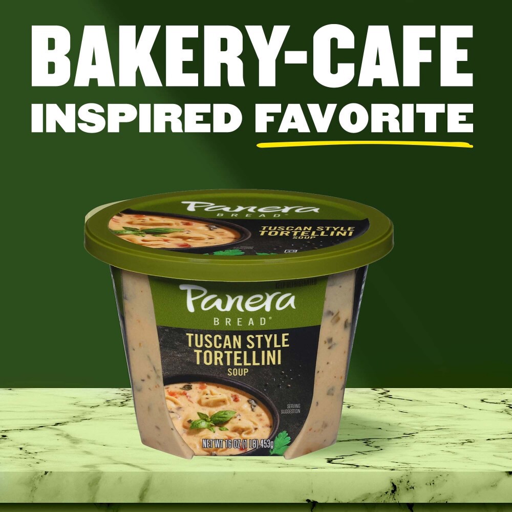 slide 2 of 6, Panera Bread Tuscan Style Tortellini Soup, 16 OZ Soup Cup, 16 oz