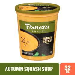 Panera Bread Autumn Squash Soup, 32 OZ Soup Cup (Gluten Free)