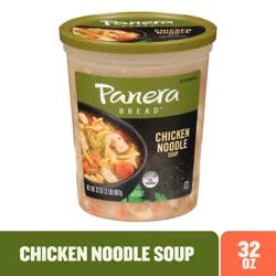 Panera Bread Chicken Noodle Soup, 32 oz Soup Cup