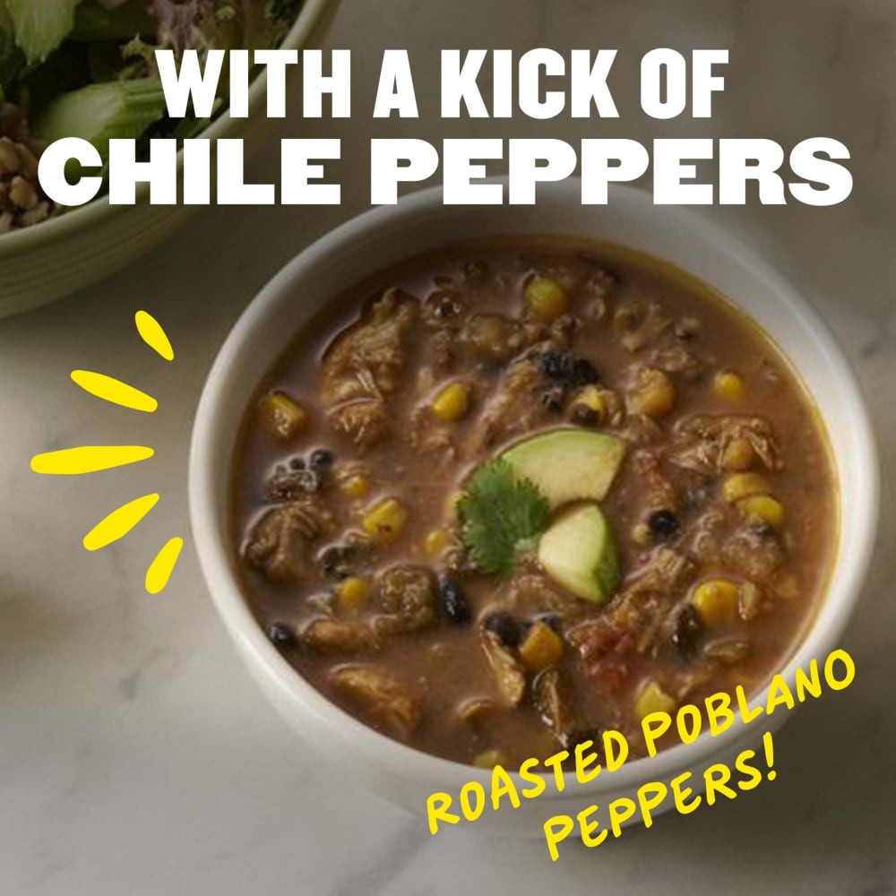 slide 3 of 6, Panera Bread Chicken Tortilla Soup, 32 OZ Soup Cup (Gluten Free), 32 oz