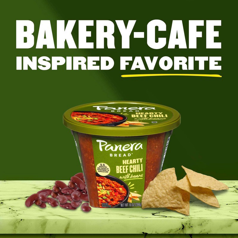 slide 5 of 5, Panera Bread Hearty Beef Chili with Beans 10 oz, 10 oz