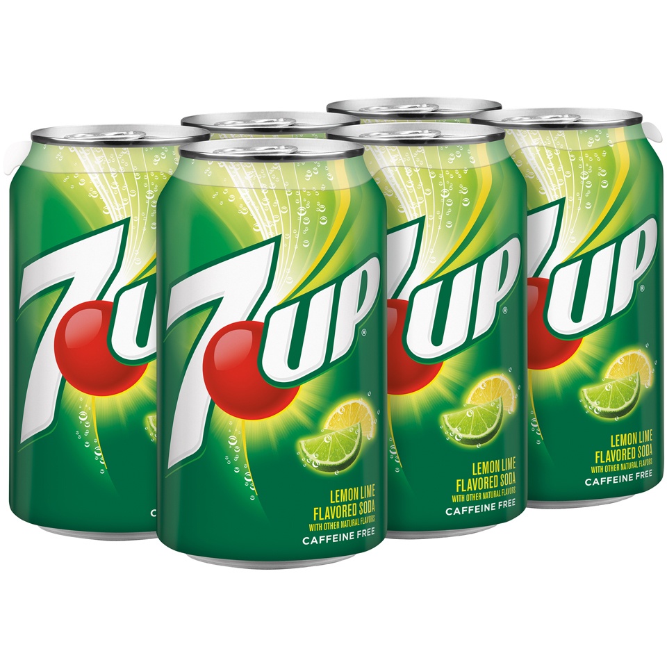 slide 2 of 3, 7UP 7Up Soft Drink, 6 ct