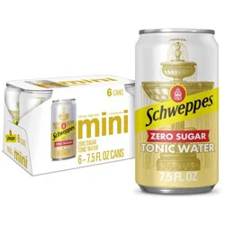 Schweppes Diet Tonic Water Slim Cans