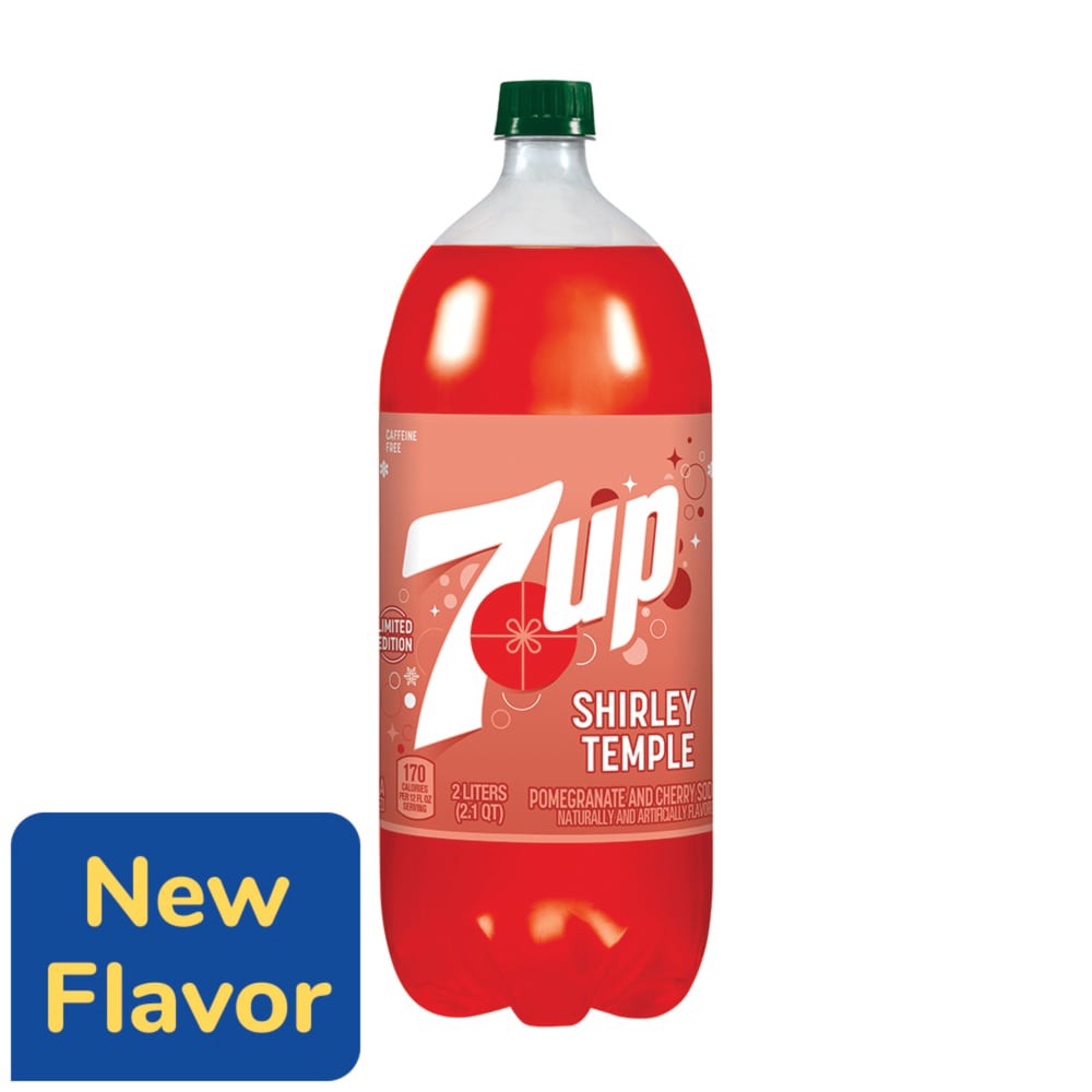 slide 3 of 4, 7 Up Shirley Temple, 2 liter
