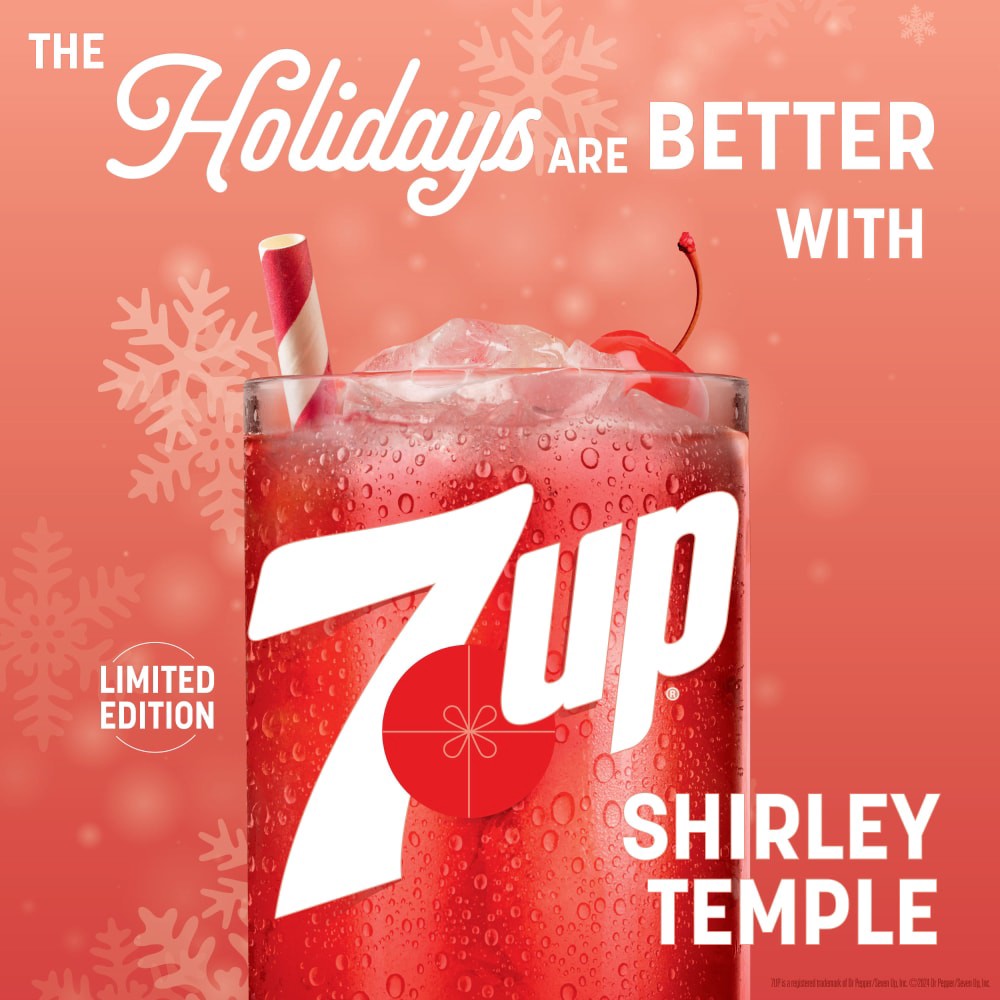 slide 2 of 4, 7 Up Shirley Temple, 2 liter