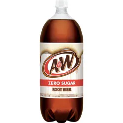A&W Zero Sugar Root Beer 2 lt Bottle