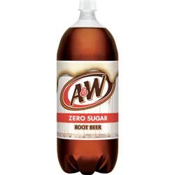 A&W Zero Sugar Root Beer 2 lt Bottle