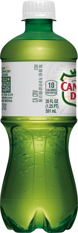 slide 3 of 5, Canada Dry Zero Sugar Ginger Ale Soda, 20 fl oz bottle, 20 oz