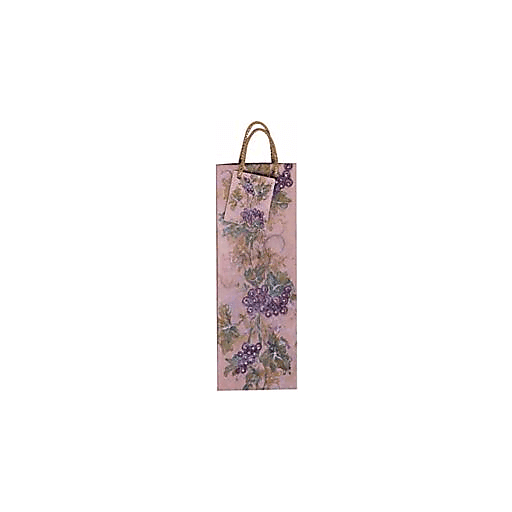 slide 1 of 1, The Gift Wrap Company Bottle Bag Grapevine Fresco, 1 ct