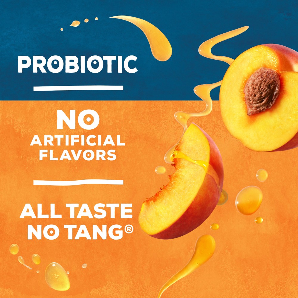 slide 5 of 6, Greek Gods Honey Peach Greek Yogurt, 24 oz