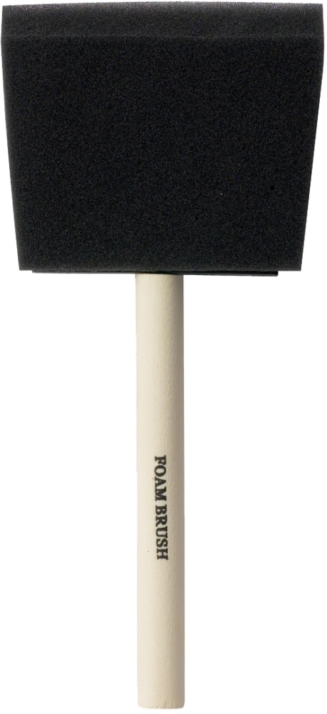 slide 1 of 1, Rubberset Foam Paint Brush, 1 ct