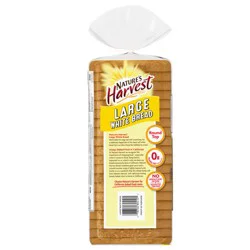 Nature's Harvest Plain Large Bread, 24 oz