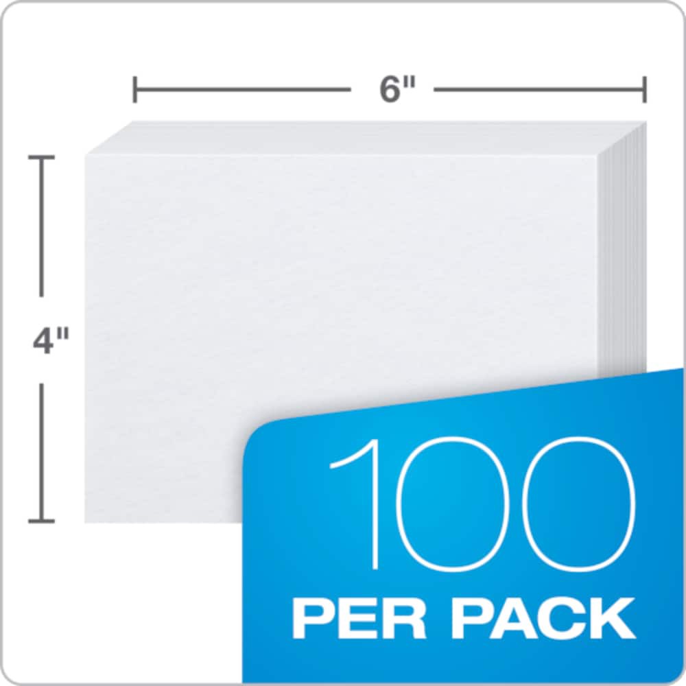 slide 2 of 4, Esselte Oxford Printable Index Card, 100 ct