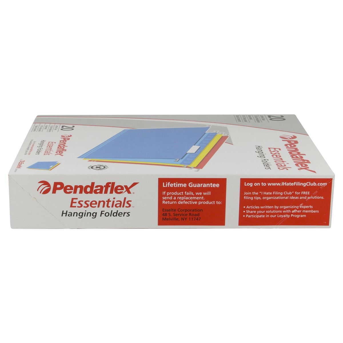 slide 5 of 5, Pendaflex Essentials Assorted Hanging Folders Letter, 20 ct