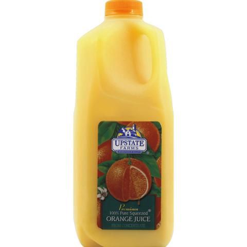 slide 1 of 1, Upstate Farms Orange Juice, 64 oz