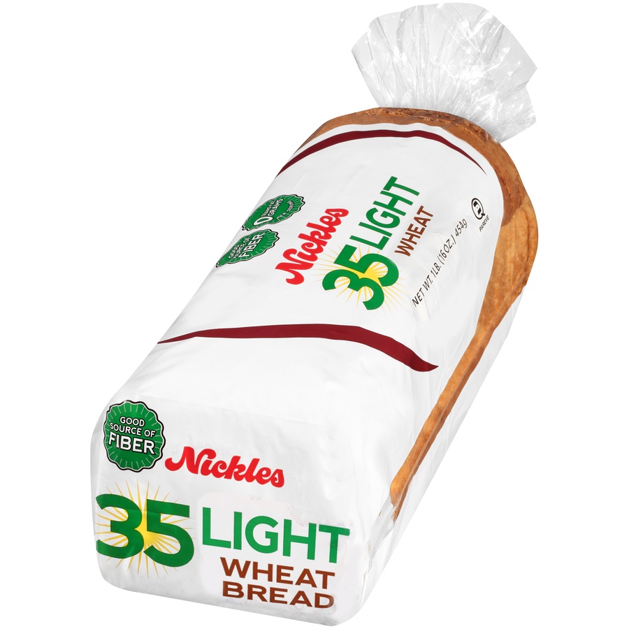 slide 3 of 8, Nickles Bakery Light Wheat Bread, 16 oz