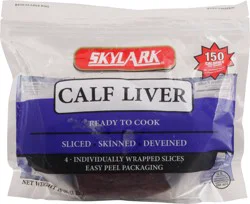 Skylark Bagged Sliced Calf Liver