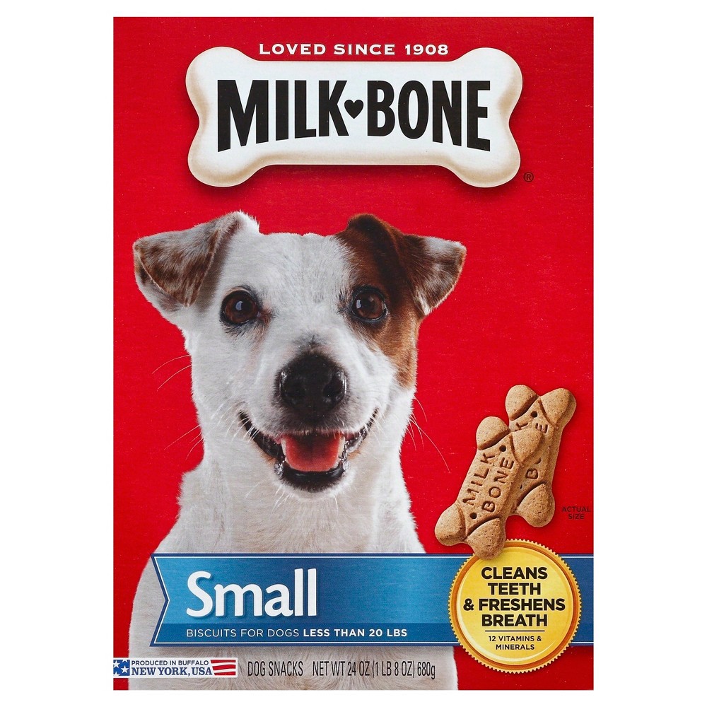 slide 5 of 5, Milk-Bone Original Biscuits, Small Dog Treats, 24 Oz. Box, 24 oz